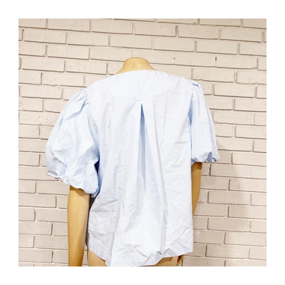 Kate Spade x Target Light Blue Bow Detail Blouse - Picture 5 of 7